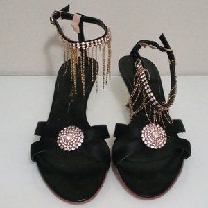 Kololller Dress Sandals 2-inch Heels Size 6